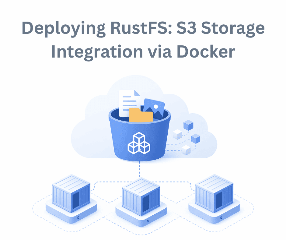 Building and Deploying RustFS: S3 Storage Integration via Docker
