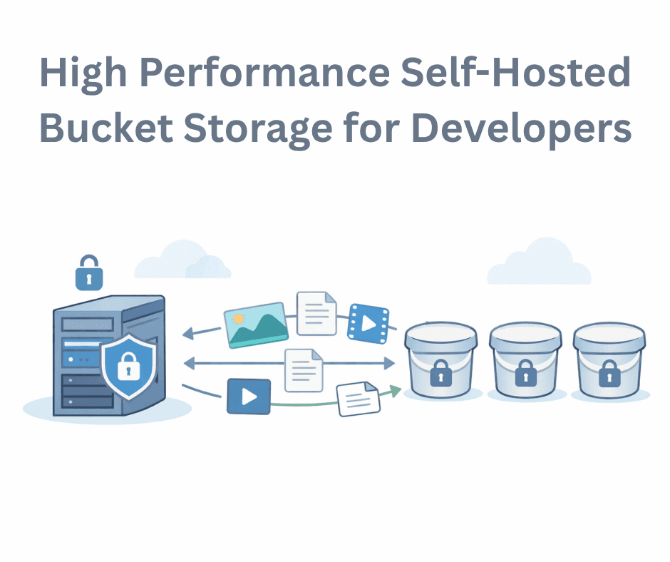 High Performance Self-Hosted Bucket Storage for Developers
